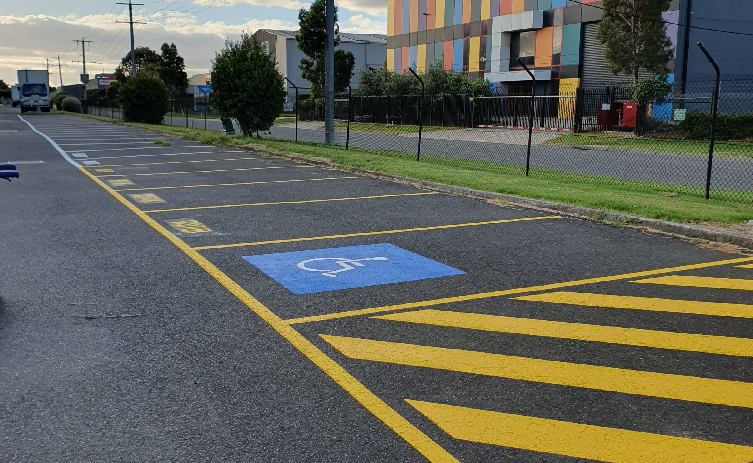 carpark and road line marking melbourne